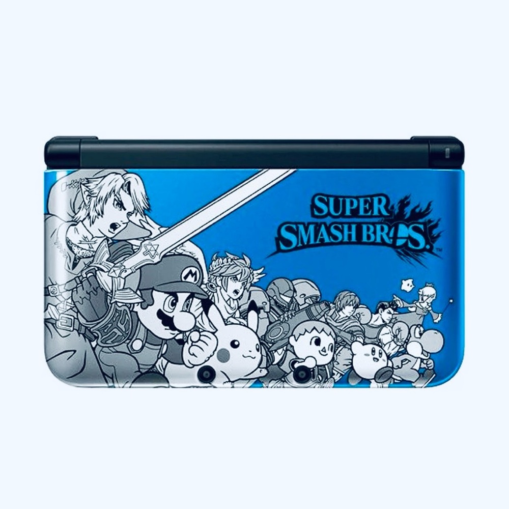 Super Smash Bros Blue Nintendo 3DS XL 96% New No Box Tested Working Firm Price - Picture 10 of 12
